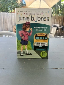 Junie B. Jones Sammlung 1: Bücher 1-14 Box Set Schuber fehlen 2 Bücher 12 Bücher - Bild 1 von 5