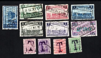 Belgium 1915-35 group of stamps used CV=5.6$ - Image 1 of 2