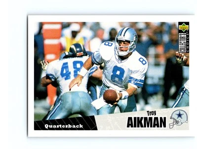 Troy Aikman #295 Dallas Cowboys 1996 Collector's Choice Near Mint or Better - Image 1 of 2
