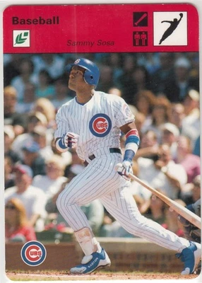 Leaf Sportscasters 2005 Red Leaping/Bat/30 Sammy Sosa #44 Cubs Foto 1 de 2