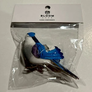 Componentes florales Bloom BlueJay Bird - Imagen 1 de 6