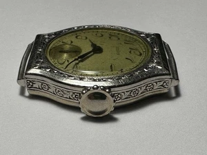 VINTAGE ELGIN ART DECO DAMEN 14K M. GOLD FILLD MECHANISCHE ARMBANDUHR ZUM REPARIEREN - Bild 1 von 8