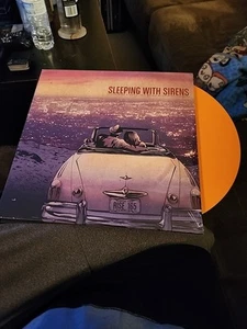 Sleeping With Sirens Vinyl If You Were A Movie - Orange Hot Topic Like NEW - Picture 1 of 2