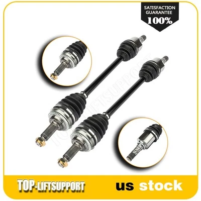 Eje CV delantero izquierdo derecho 2 piezas para Subaru Forester Impreza 2004 Foto 1 de 4