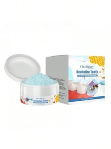 50g Zahnaufhellungspulver Mundhygiene Aufhellungspulver Flecken Plaqueentferner - Bild 1 von 9