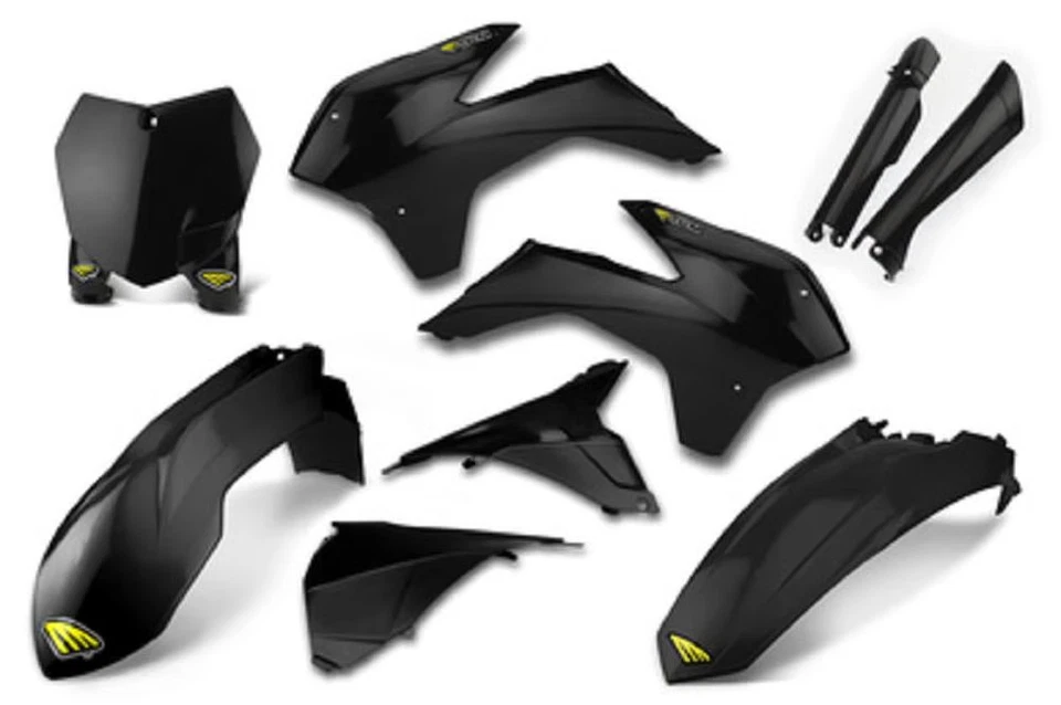 Kit de carrocería Cycra Powerflow - negro moto cross 1CYC-9306-12 1403-1084 Foto 1 de 4