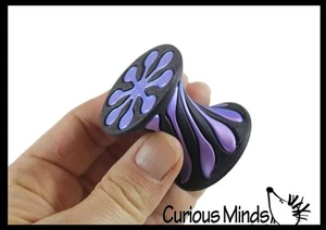 1 RANDOM COLOR 3D Printed Impossible Cone Spiral Rotating Interconnected Fidget - Picture 1 of 10