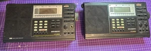 2 QTY Sangean ATS-803A AM / FM / SW World Band Receiver Radia na części lub naprawę - Zdjęcie 1 z 9