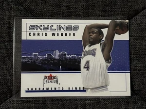 2002-03 Fleer Premium #9 SL Chris Webber Skylines #/2500 - Picture 1 of 2
