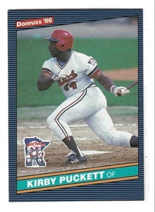 1986 Donruss #72 Kirby Puckett - Minnesota Twins - Bild 1 von 2