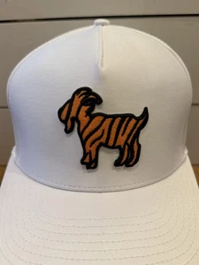 Waggle Golf Hat Cap SnapBack “The Goat” Adjustable White Logo Men’s Activewear - Picture 1 of 9