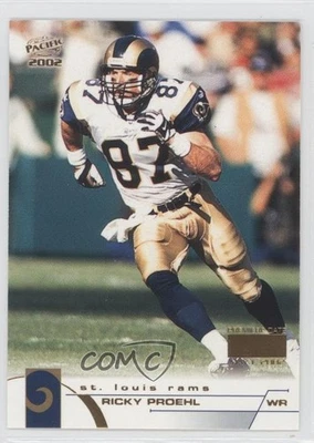 2002 Pacific Premiere Date Missing Serial Number Ricky Proehl #361 - Image 1 of 2