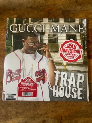 Gucci Mane - Trap House [New Red splatter Vinyl LP] Explicit, Anniversary Ed. Foto 1 de 2