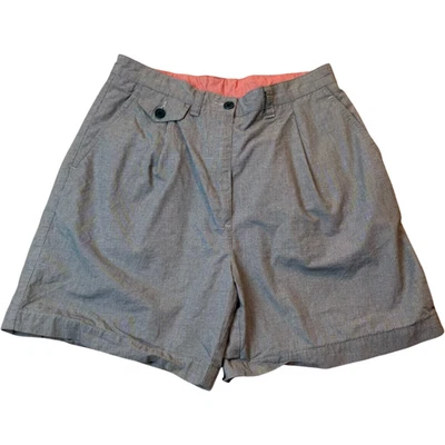 Pantalones cortos de novio a cuadros mini talla 4 de Lauren Ralph Lauren para mujer 100 % algodón Foto 1 de 4