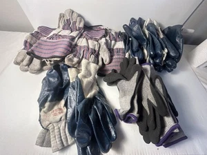 Gebrauchte Arbeitshandschuhe Konvolut, Leder & Grip, Sm-Med-Lg, robust, insgesamt 12 Paar. - Bild 1 von 6