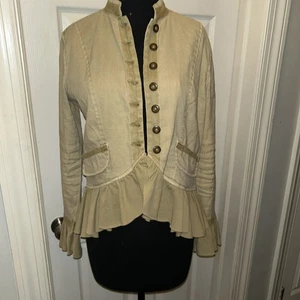 Sundance Jacket Womens Small Beige Laurel Legends S - Picture 1 of 7