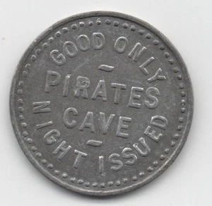 Fort Worth, TX Medaille (?), Piratenhöhle 25 Cent, Texas - Bild 1 von 2