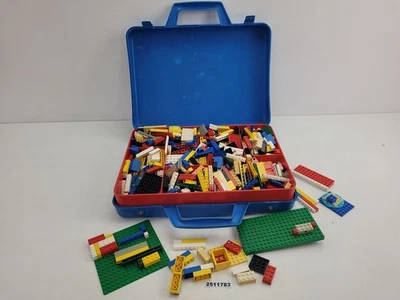 LEGO Koffer Bausteine bauen Spielzeug Inhalt RAR alt Kunststoff vintage #2511783 - Bild 1 von 4