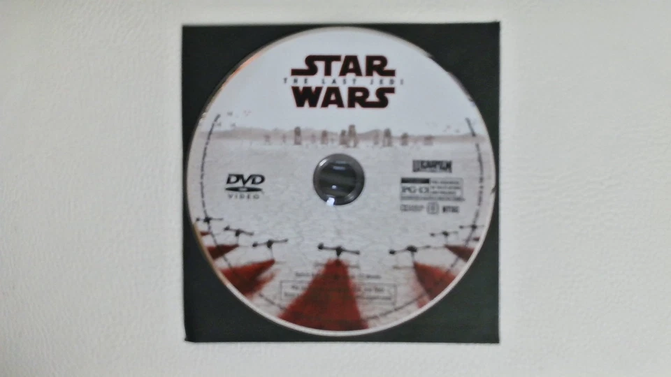 Star Wars Episode VIII The Last Jedi (DVD,2017) - Image 1 of 1