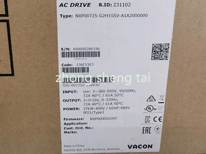 Vacon NXP00725-G2H1SSV-A1A2000000 nuevo vía FedEx o DHL - Imagen 1 de 4