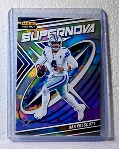 Dak Prescott 2023 Panini NFL #3 Supernova Football Card Dallas Cowboys 1/481 - Afbeelding 1 van 2