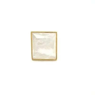 Anillo Ippolita Oro Caramelo Roca Cuarzo Madreperla 18k Talla 7.5 Foto 1 de 4