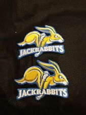 (2) South Dakota State Jackrabbits IRON ON PATCHES 3X2.25"  Nice 