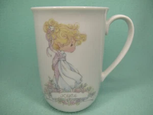 1989 Enesco Personalisiert Precious Moments Kaffeebecher Teetasse - Der Name: Joyce - Bild 1 von 10