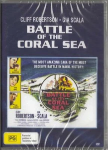 BATTLE OF THE CORAL SEA - CLIFF ROBERTSON - DVD FREE LOCAL POST - Picture 1 of 1