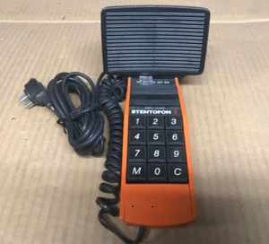 Vintage Stentofon Intercom Unit - Orange - Excellent Condition - Picture 1 of 9