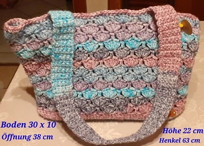 Tasche/Schultertasche gehäkelt - Bild 1 von 2