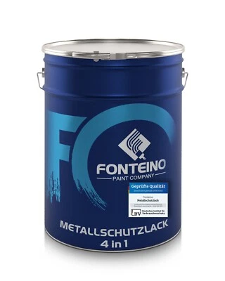Metallschutzlack 3 in 1 Rostschutzfarbe Metalllack Metallschutzfarbe Farbwahl - Bild 1 von 4