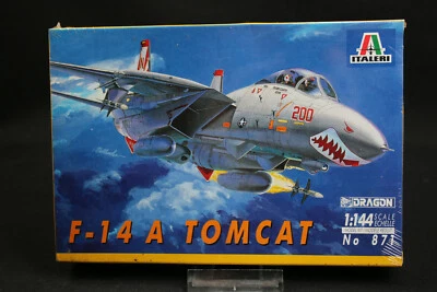 XY126 ITALERI 1/144 maquette avion 871 Tomcat F-14 A F14 Dragon - Photo 1/3