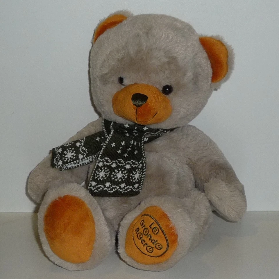 Doudou Ours la grande Récré - Nougat - Photo 1/1