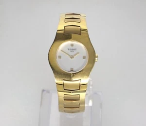 TISSOT 26mm Dream L540 Gold Plate Ladies Swiss Quartz Watch - Picture 1 of 5
