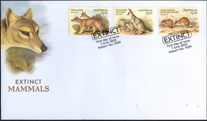 Juego de 3 cubiertas de primer día Australia Extinct Mammals 2023, cubierta de emisión ETS, en muy buena condición - Imagen 1 de 1