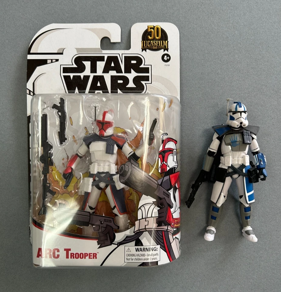 Star Wars Black Series Clone Wars Arc Trooper Red Walmart and Echo Target - Image 1 of 1