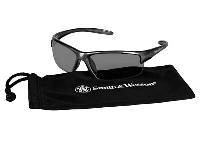 Smith Wesson 21297 Ecualizador Gafas de Seguridad Pistola Marco de Metal Lente Antiniebla Humo Foto 1 de 4