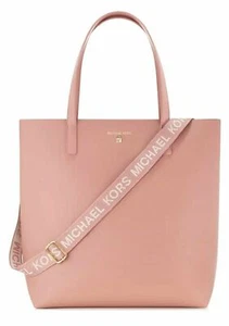Michael Kors Tote Bag Blush Shopping Travel Purse Handbag Crossbody Strap BNWT - Picture 1 of 10