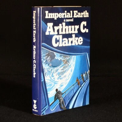 1975 Imperial Earth Arthur C Clarke First Edition Dust Wrapper - Image 1 of 4