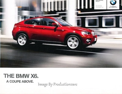 2010 BMW X6 68-page Original Car Sales Brochure Catalog Foto 1 de 3