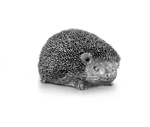 More details for hallmarked sterling silver hedgehog model