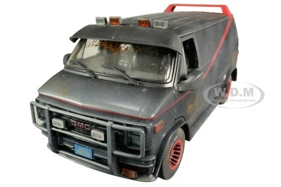 1983 GMC VANDURA WEATHERED W/BULLET HOLES THE A-TEAM 1/18 MODEL GREENLIGHT 13567 - Image 1 of 4
