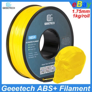 Geeetech  ABS+ 3D Printer Filament1.75mm 1KG Yellow Toughness ABS+ Consumable - Picture 1 of 10
