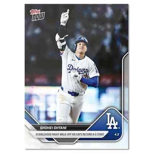 2025 MLB Topps NOW #35 Shohei Ohtani Los Angeles Dodgers bobblehead night - Picture 1 of 2