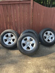 18" DODGE RAM 1500 2019-2023 BIG HORN OEM WHEELS RIMS AND TIRES - Picture 1 of 5