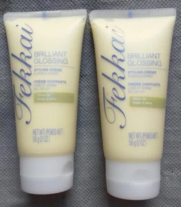 Set 2 Fekkai Brilliant Glossing Styling Creme Cream Olive Oil Original 2 oz ea - Picture 1 of 2