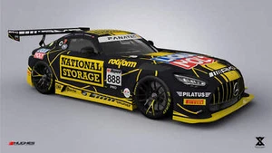 1:18 National Storage Racing #888 Mercedes-AMG GT3 2024 12 Hour Bathurst Will Br - Picture 1 of 4