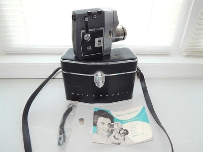 Cámara de película Bell & Howell modelo 418 de colección de 8 mm con estuche correa manual ¡LEER DESCRIPCIÓN! Foto 1 de 4