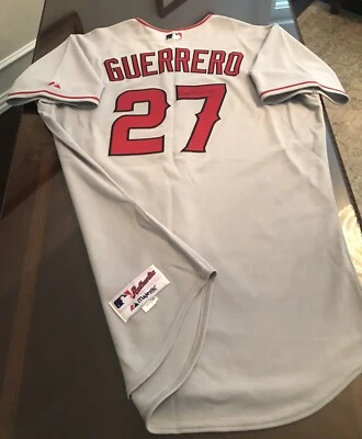Autographed 2006 Team Issued Vladimir Guerrero LA Angels Authentic Jersey 50 COA - Image 1 of 4